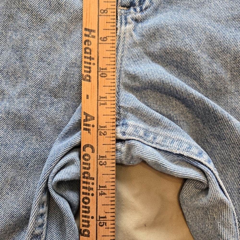 VTG Riders Denim Womens Straight Leg Blue Jeans - Picture 8 of 11